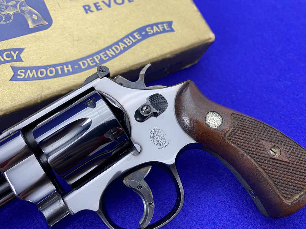 SCARCE 1954 Smith Wesson PRE-27 .357Mag *DESIRABLE 8 3/8" PINNED BBL*-img-5