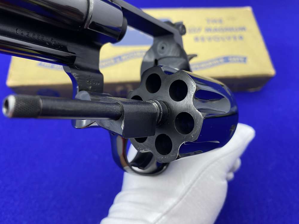 SCARCE 1954 Smith Wesson PRE-27 .357Mag *DESIRABLE 8 3/8" PINNED BBL*-img-45