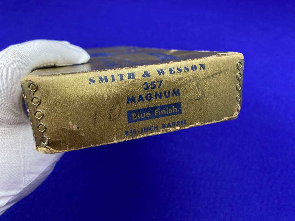 SCARCE 1954 Smith Wesson PRE-27 .357Mag *DESIRABLE 8 3/8" PINNED BBL*-img-51