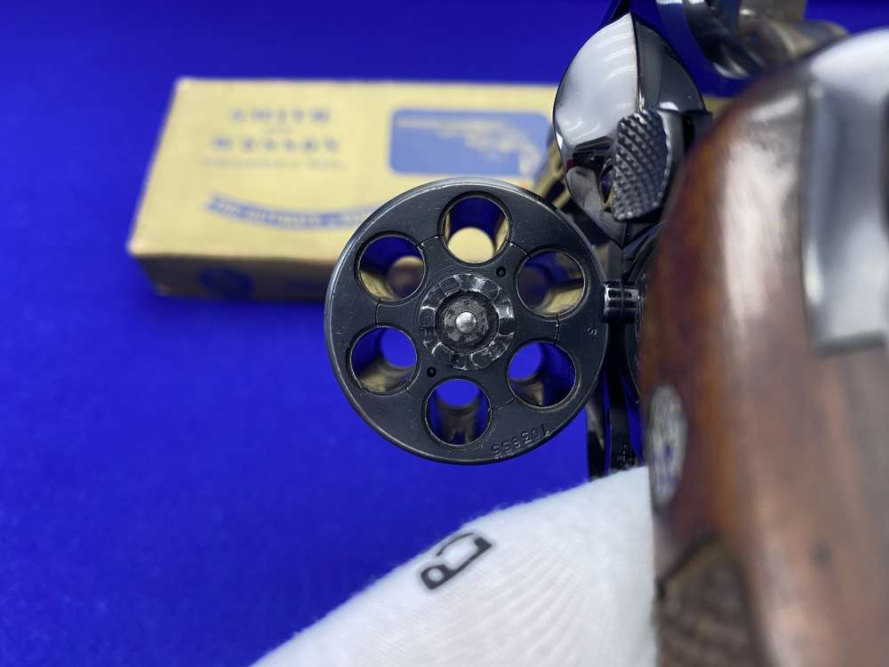 SCARCE 1954 Smith Wesson PRE-27 .357Mag *DESIRABLE 8 3/8" PINNED BBL*-img-43
