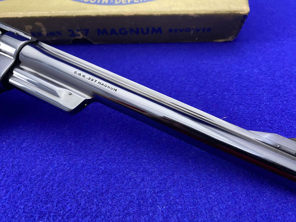 SCARCE 1954 Smith Wesson PRE-27 .357Mag *DESIRABLE 8 3/8" PINNED BBL*-img-18