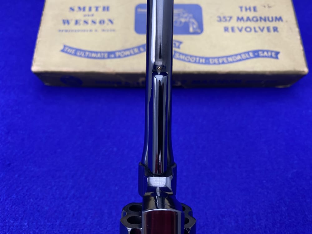 SCARCE 1954 Smith Wesson PRE-27 .357Mag *DESIRABLE 8 3/8" PINNED BBL*-img-35