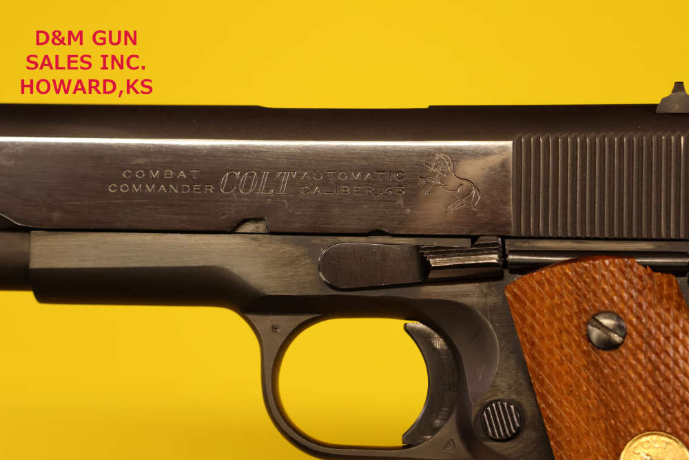 Colt Combat Commander .45 acp Series 70 1911 MFG 1981-img-13