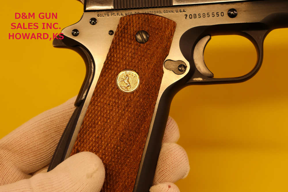 Colt Combat Commander .45 acp Series 70 1911 MFG 1981-img-10