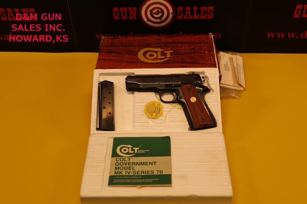 Colt Combat Commander .45 acp Series 70 1911 MFG 1981-img-0