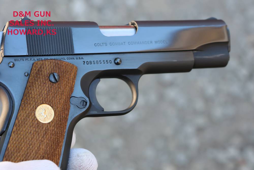 Colt Combat Commander .45 acp Series 70 1911 MFG 1981-img-25