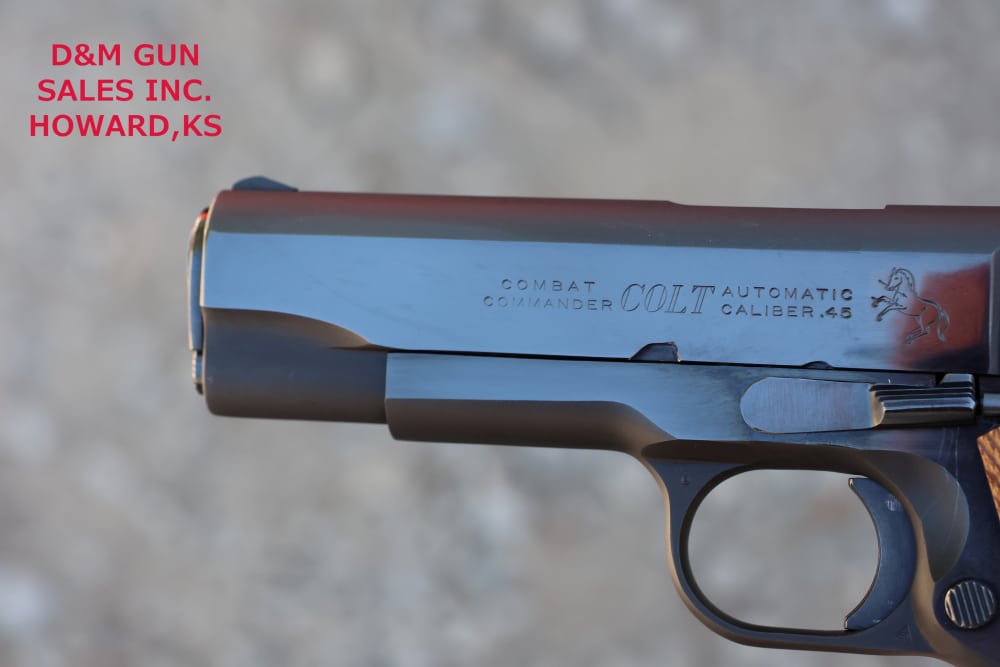 Colt Combat Commander .45 acp Series 70 1911 MFG 1981-img-22