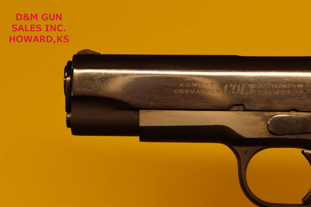 Colt Combat Commander .45 acp Series 70 1911 MFG 1981-img-14