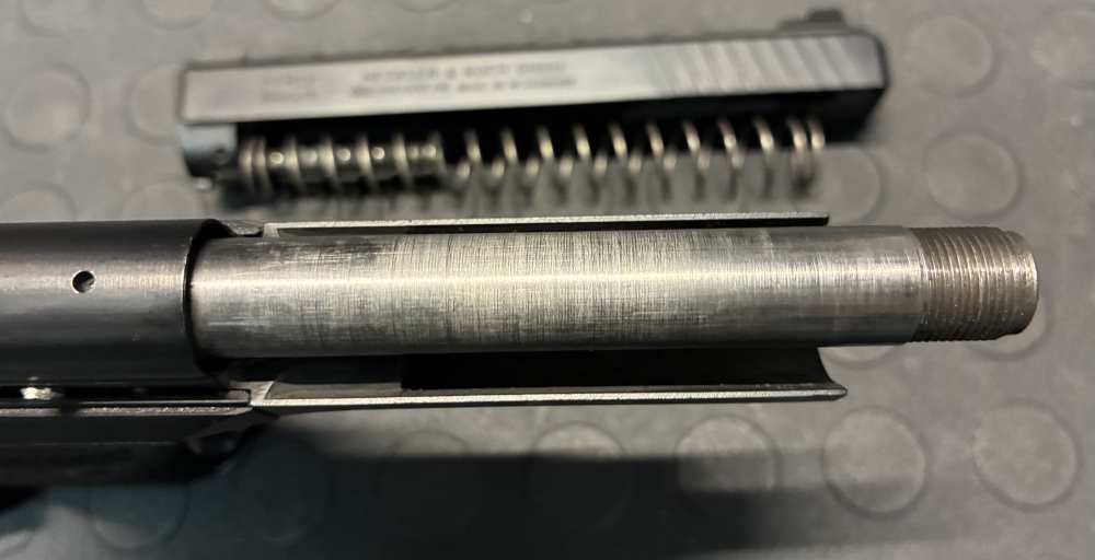 HECKLER & KOCH P7 M13 9MM WITH SUPPRESSOR & CUSTOM COMPENSATOR-img-13