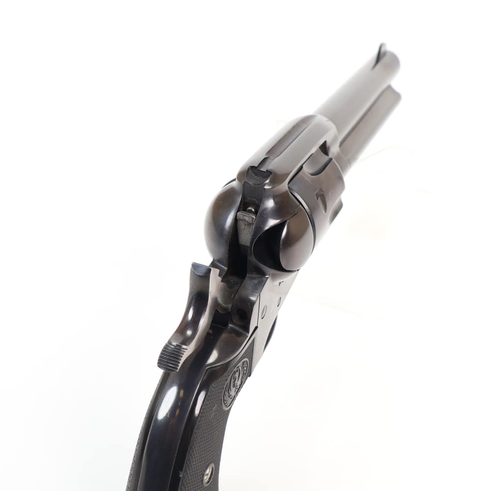 Ruger New Vaquero 357 Magnum 5.5” BBL, 6 Round Cylinder, Blued/Black Grips!-img-9
