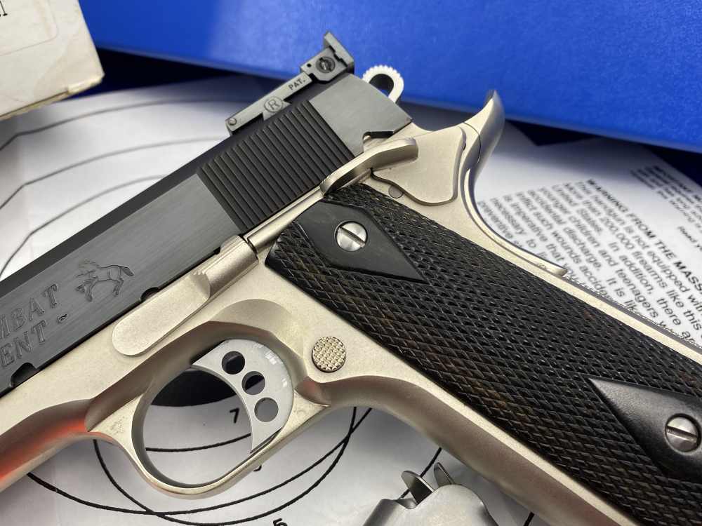 Colt Special Combat Government E-Nickel Two-Tone .45ACP *RARE CUSTOM SHOP*-img-5