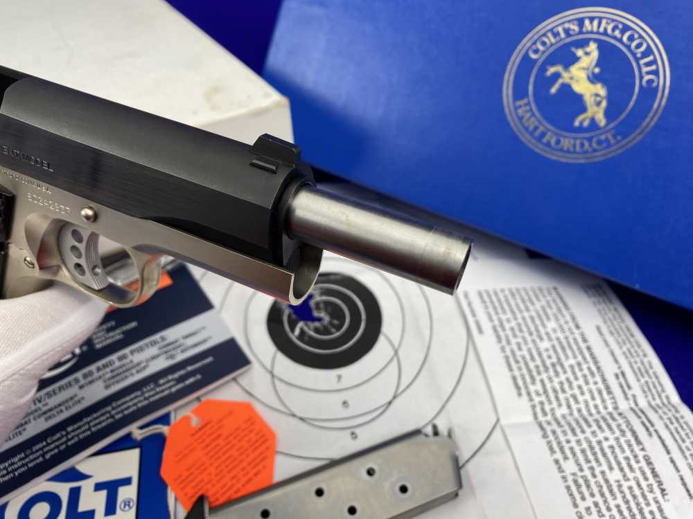 Colt Special Combat Government E-Nickel Two-Tone .45ACP *RARE CUSTOM SHOP*-img-39