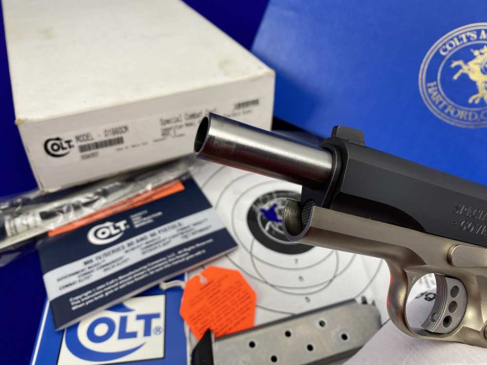 Colt Special Combat Government E-Nickel Two-Tone .45ACP *RARE CUSTOM SHOP*-img-40