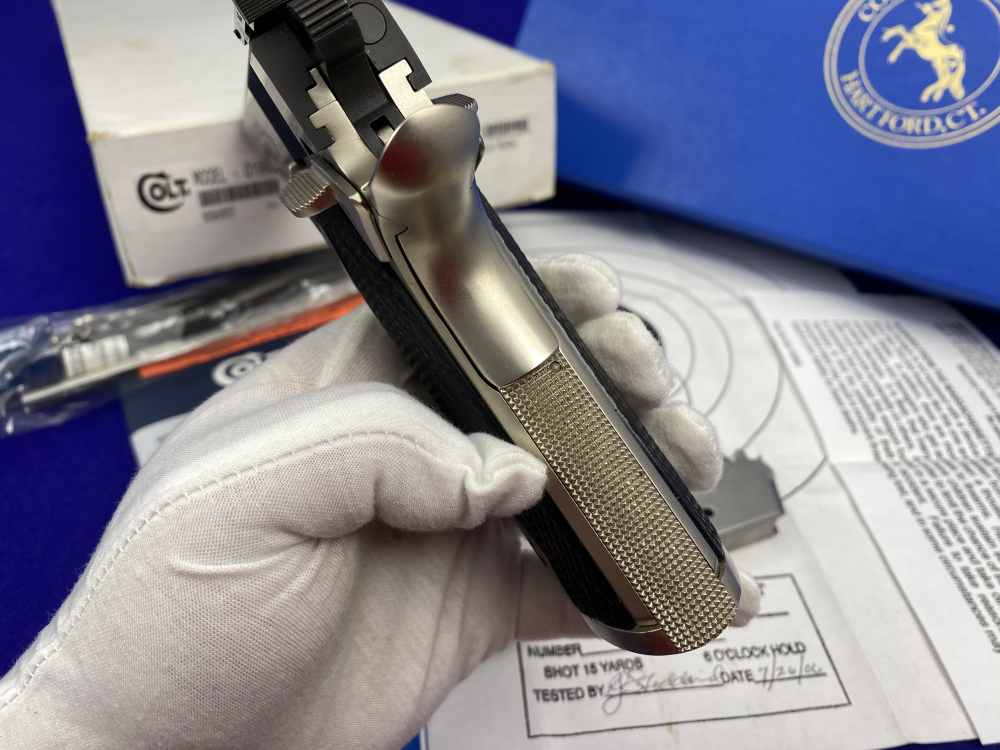Colt Special Combat Government E-Nickel Two-Tone .45ACP *RARE CUSTOM SHOP*-img-20