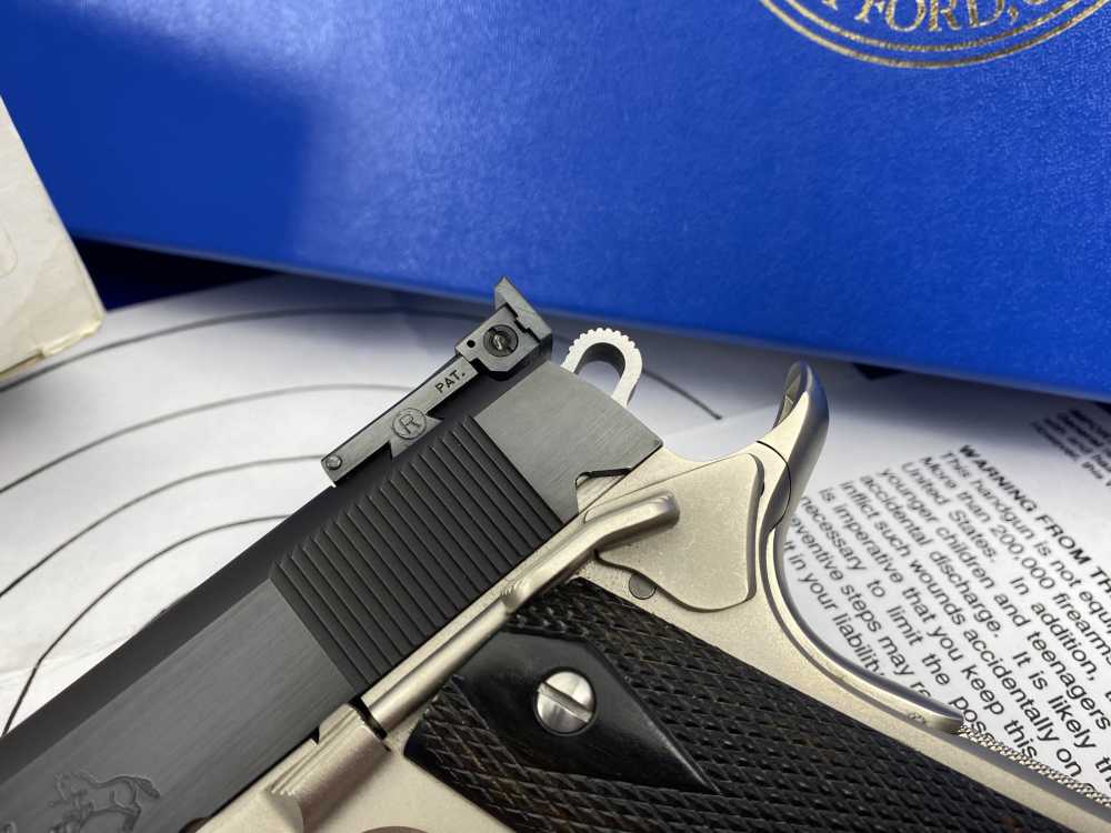 Colt Special Combat Government E-Nickel Two-Tone .45ACP *RARE CUSTOM SHOP*-img-6