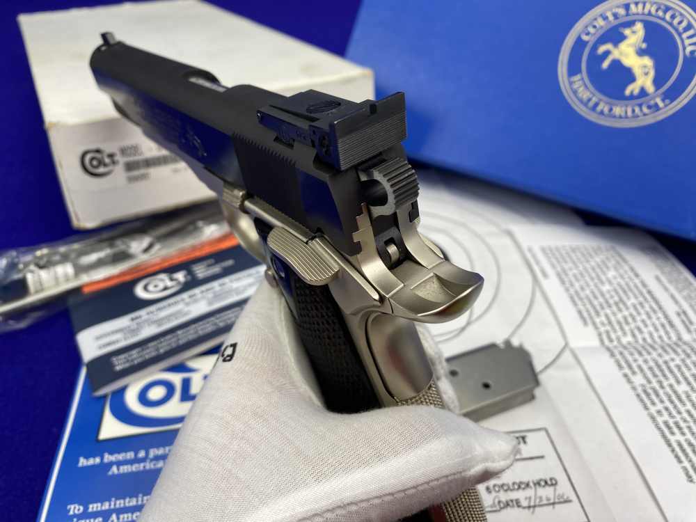 Colt Special Combat Government E-Nickel Two-Tone .45ACP *RARE CUSTOM SHOP*-img-21