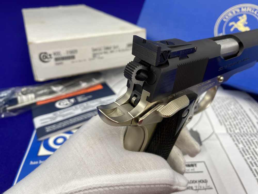 Colt Special Combat Government E-Nickel Two-Tone .45ACP *RARE CUSTOM SHOP*-img-22