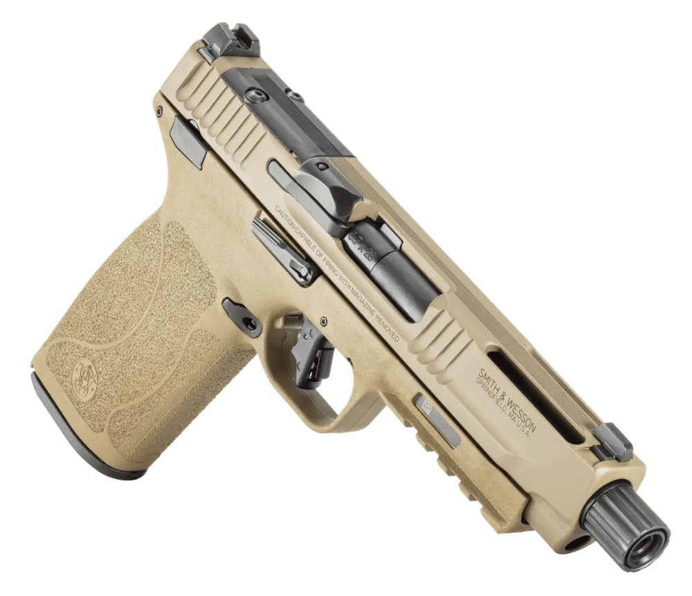 Smith & Wesson M&P5.7 FDE 5" threaded barrel 2 mags 22 rds NIB-img-2