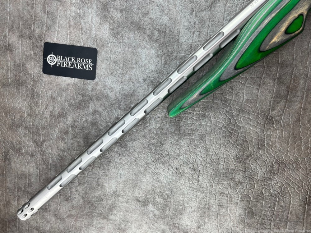 Volquartsen IF-5 .22LR Rifle w/ Green Lightweight Thumbhole Stock-img-4