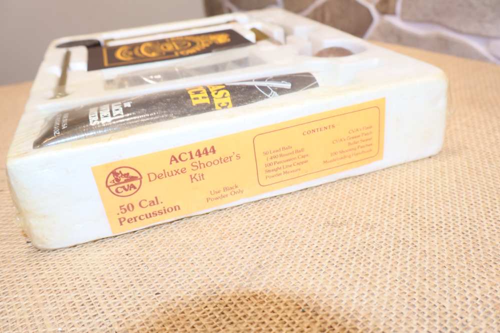 CVA Kentucky Rifle Kit 45 Caliber & Deluxe Shooters Kit 50 Cal. -img-2
