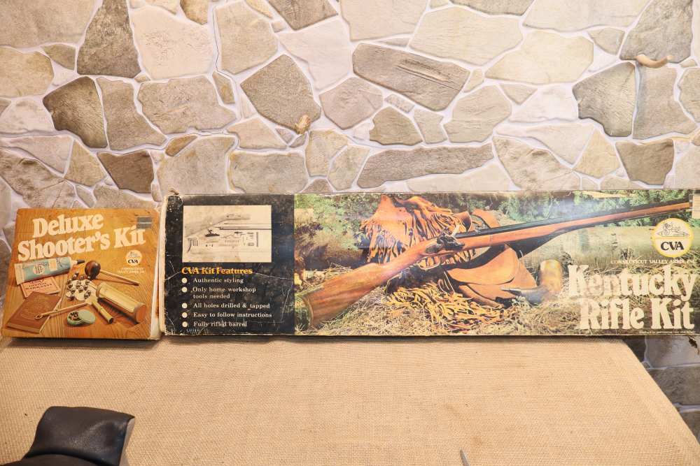 CVA Kentucky Rifle Kit 45 Caliber & Deluxe Shooters Kit 50 Cal. -img-0