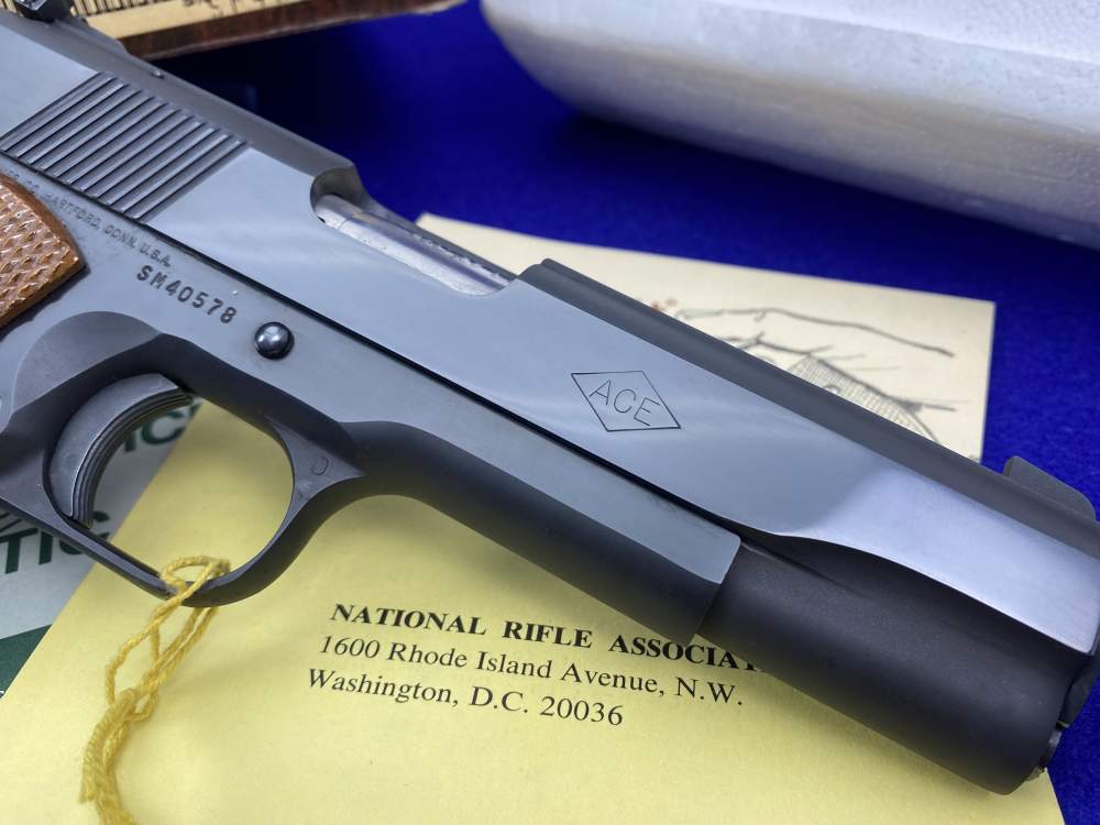 MINT & COMPLETE Colt Service Model Ace .22LR *DESIRABLE RIMFIRE COLT 1911*-img-13