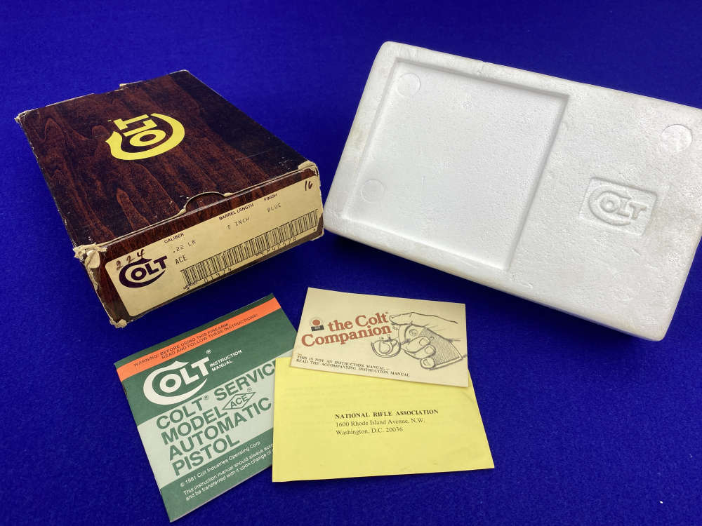 MINT & COMPLETE Colt Service Model Ace .22LR *DESIRABLE RIMFIRE COLT 1911*-img-39