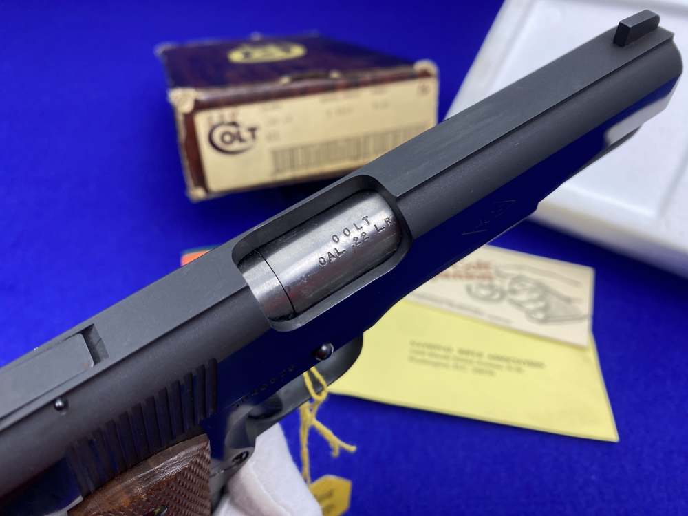 MINT & COMPLETE Colt Service Model Ace .22LR *DESIRABLE RIMFIRE COLT 1911*-img-22