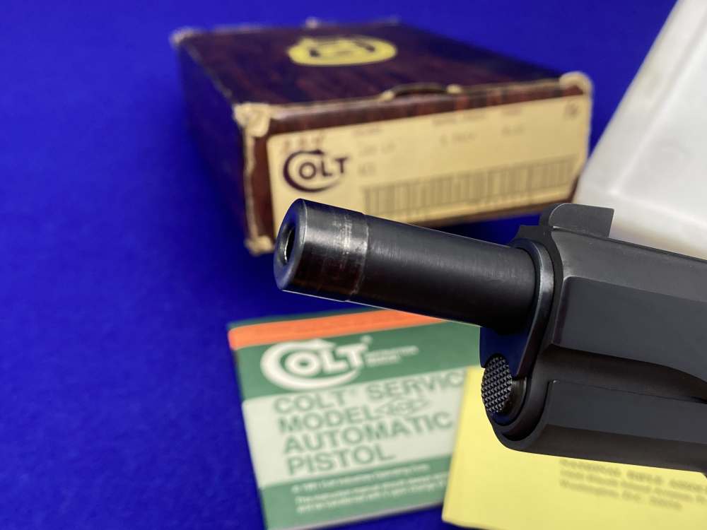 MINT & COMPLETE Colt Service Model Ace .22LR *DESIRABLE RIMFIRE COLT 1911*-img-36