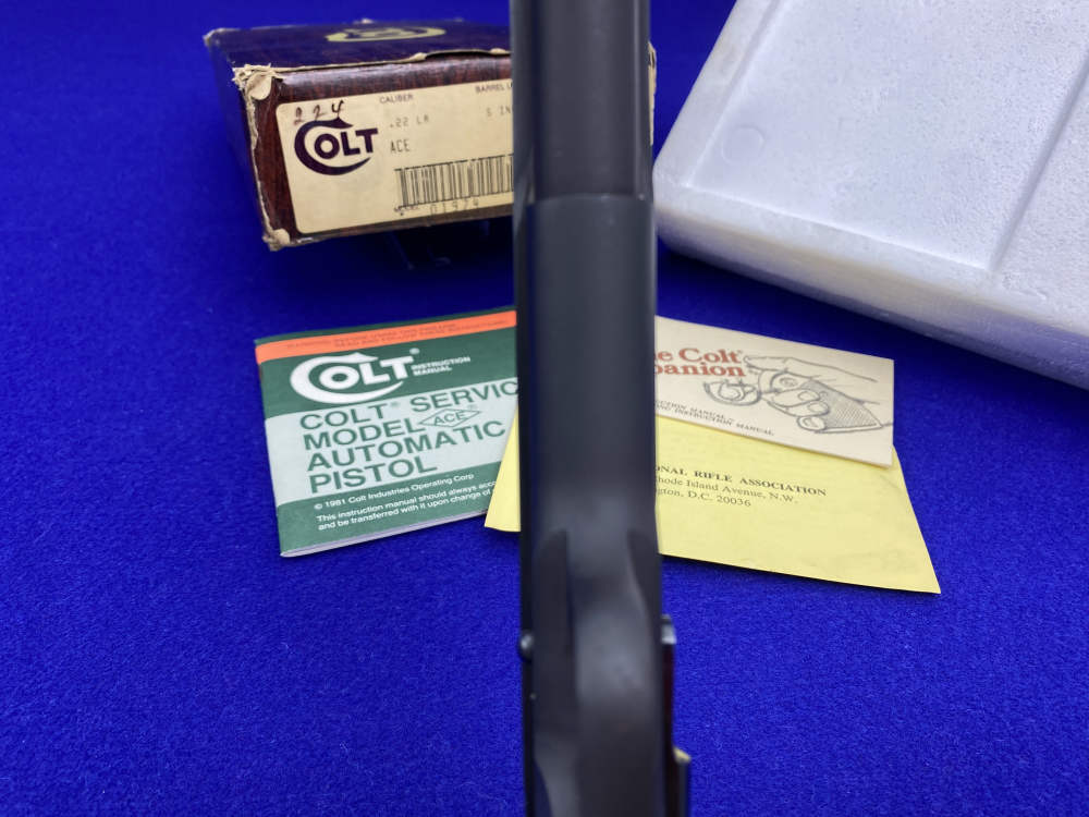 MINT & COMPLETE Colt Service Model Ace .22LR *DESIRABLE RIMFIRE COLT 1911*-img-28