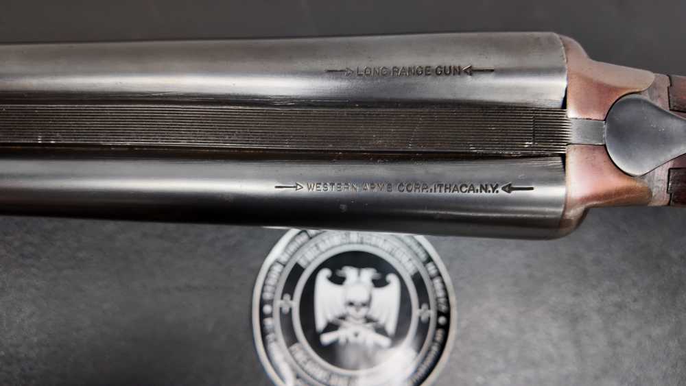  1932 WESTERN ARMS-Ithaca Gun | LONG RANGE 12GA 28"  SIDE/SIDE-img-4