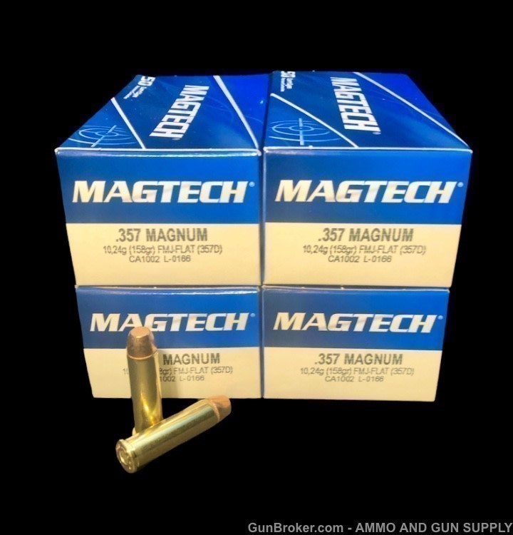 MAGTECH 357D 357 MAGNUM 158GR FMJ 1000 RNDS AMMO -img-5