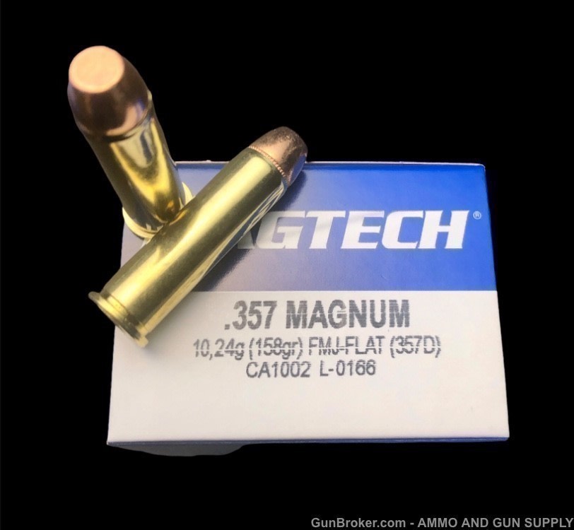 MAGTECH 357D 357 MAGNUM 158GR FMJ 1000 RNDS AMMO -img-1