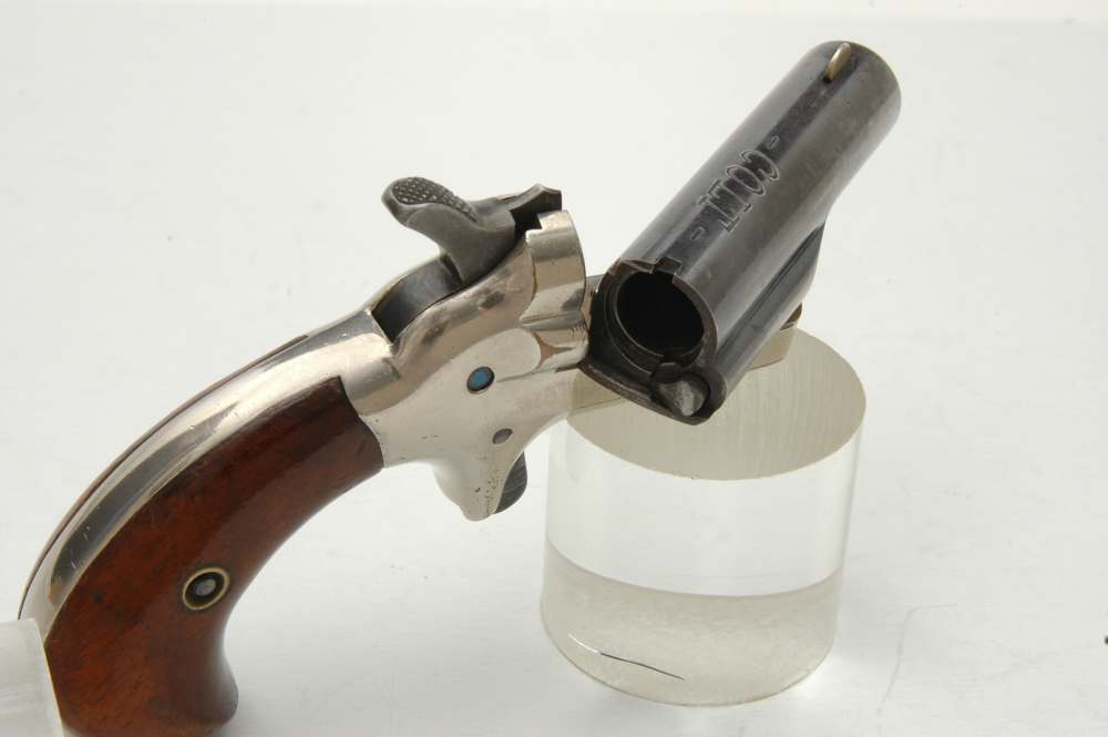 Colt No. 3 Thuer Deringer .41 RF Nickel/Blue Third Model 1875-1912 NO RES.-img-10