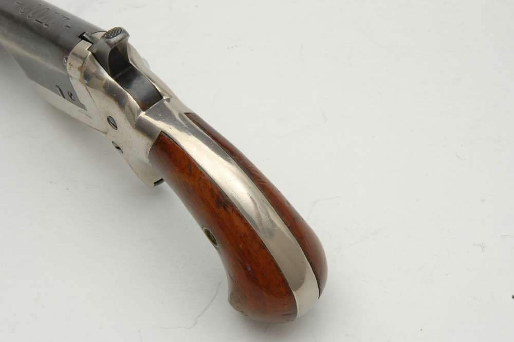 Colt No. 3 Thuer Deringer .41 RF Nickel/Blue Third Model 1875-1912 NO RES.-img-11