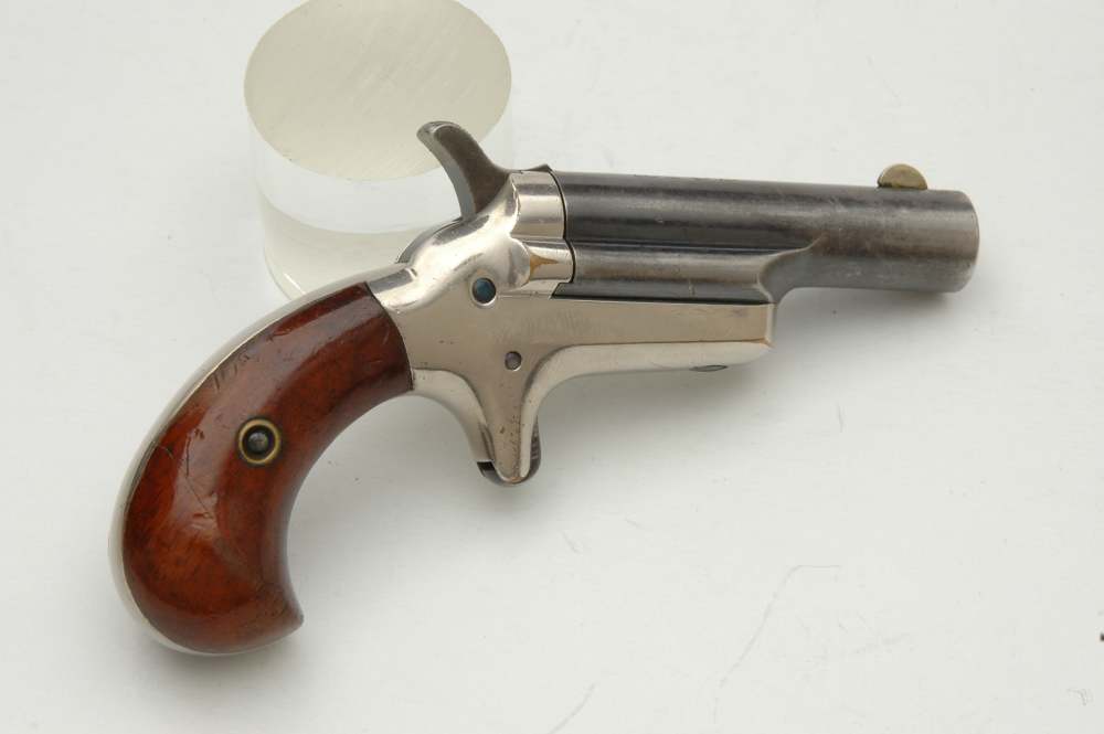 Colt No. 3 Thuer Deringer .41 RF Nickel/Blue Third Model 1875-1912 NO RES.-img-13