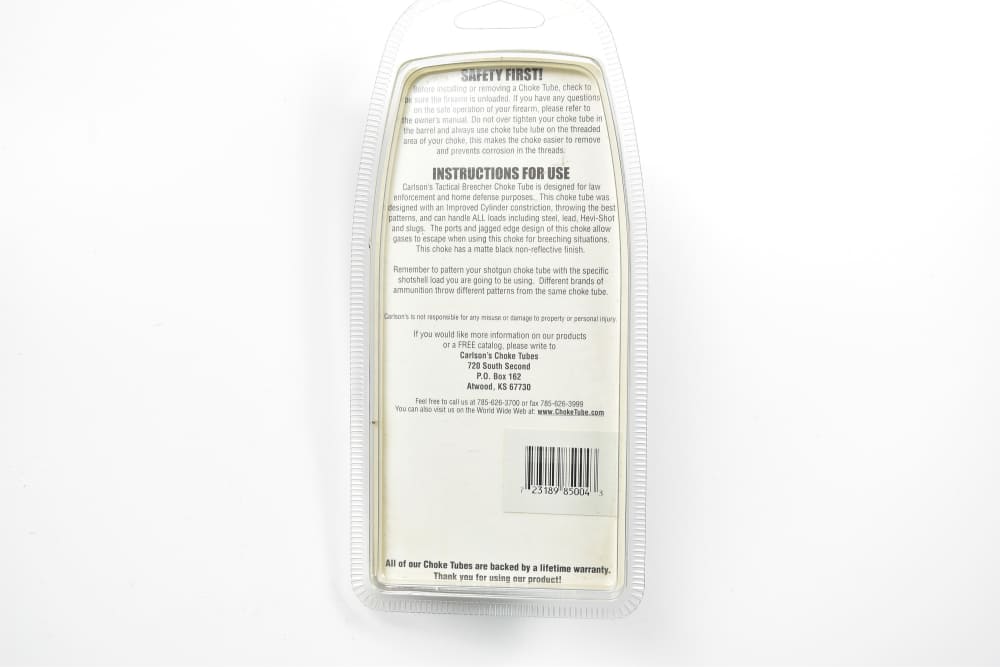 Carlson's  Tactical Breecher Choke- Rem 12ga-img-2