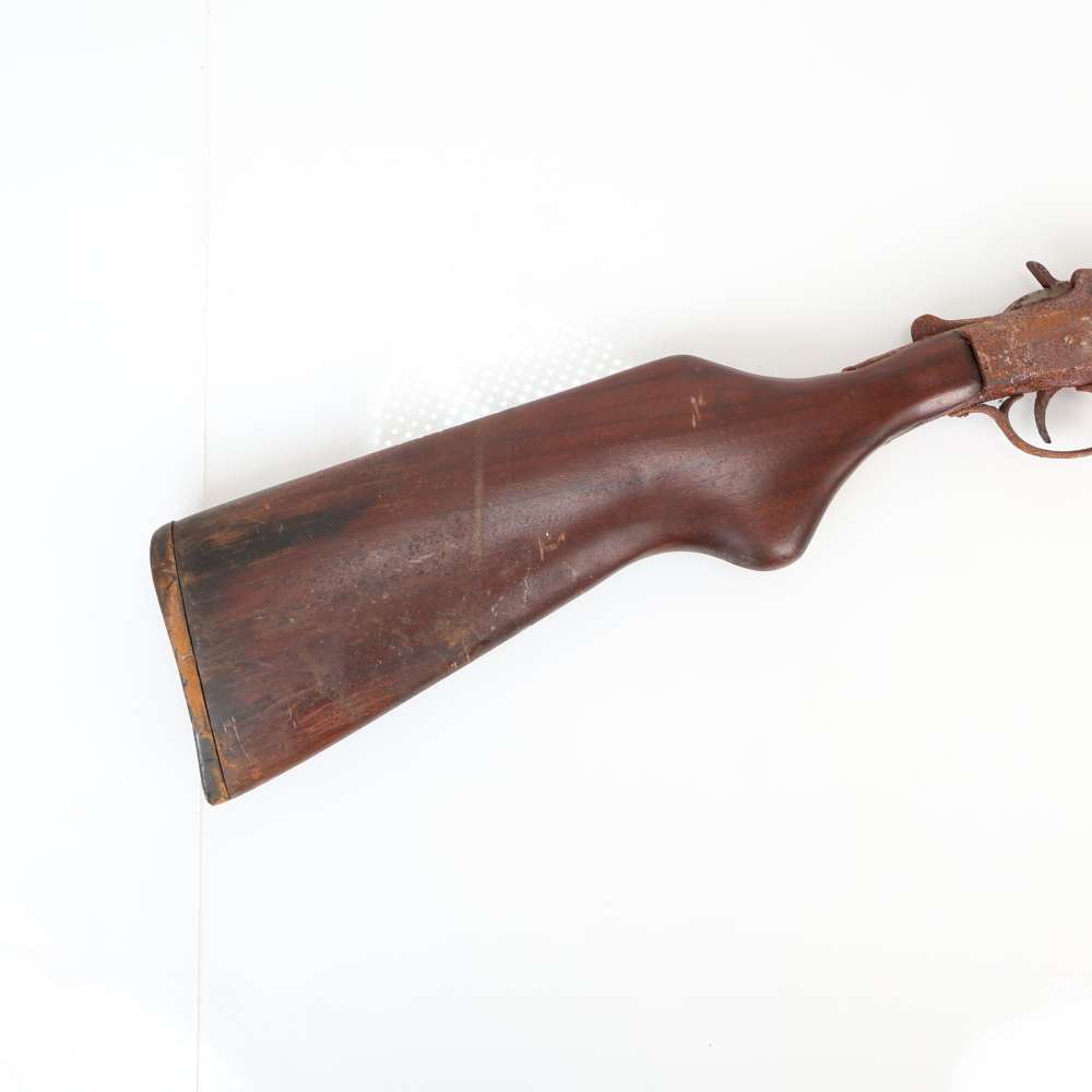 Lot of Two Unknown Single Shot 12 Gauges, C&R Ok, Project Guns!-img-2