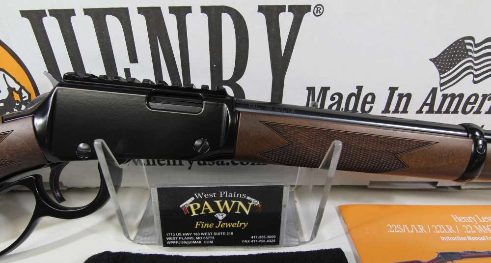 NIB HENRY H1 BANDIT LEVER ACTION RIFLE, 22LR, 18.5" BRL, 15 RND H001PGC-22-img-1