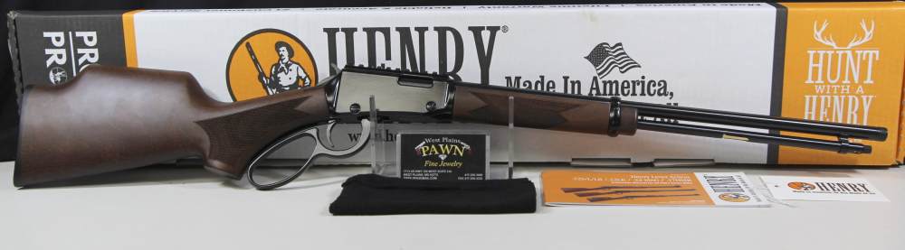 NIB HENRY H1 BANDIT LEVER ACTION RIFLE, 22LR, 18.5" BRL, 15 RND H001PGC-22-img-0
