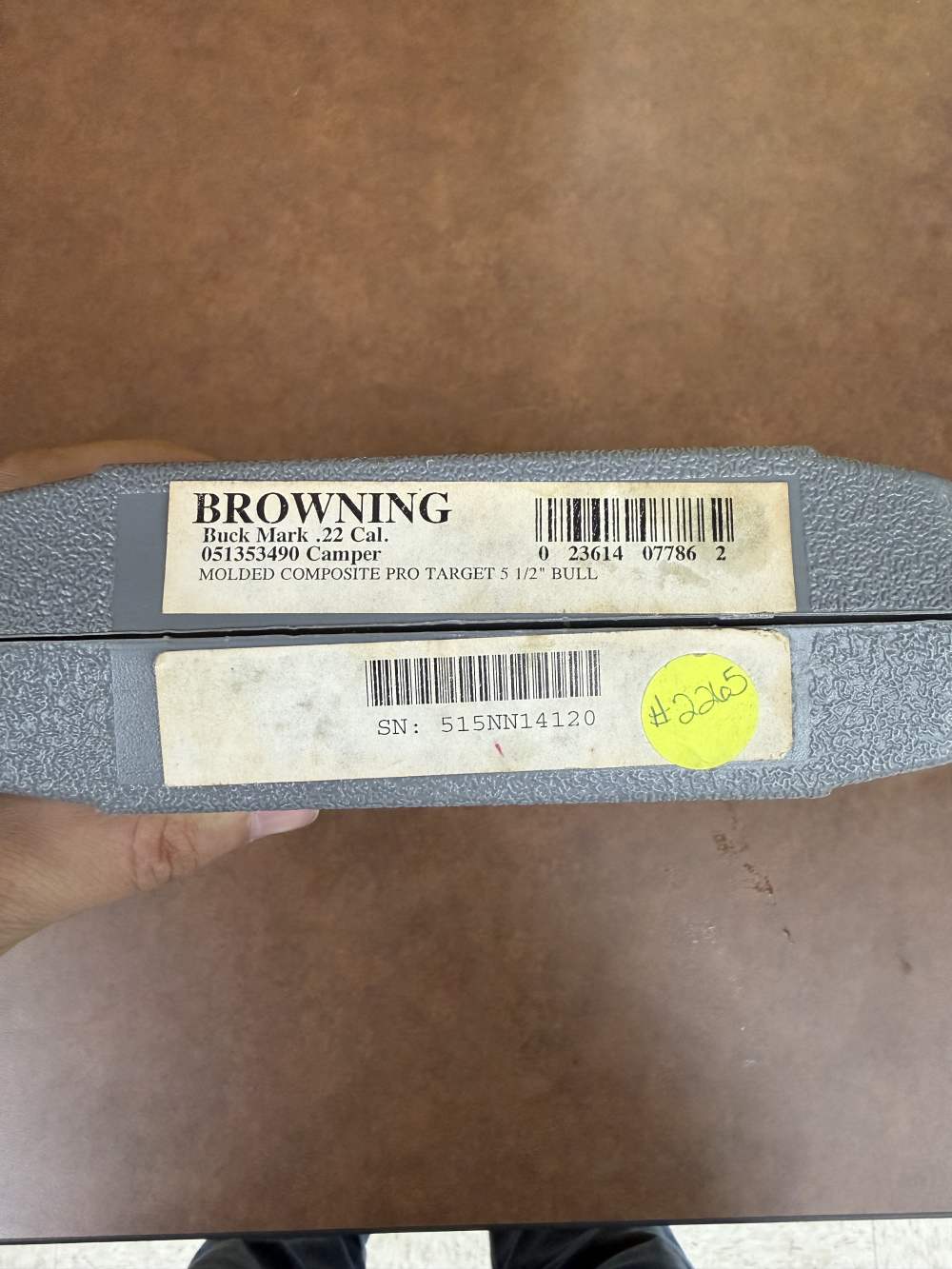 Browning Buck Mark Camper .22LR with Original Case-img-10