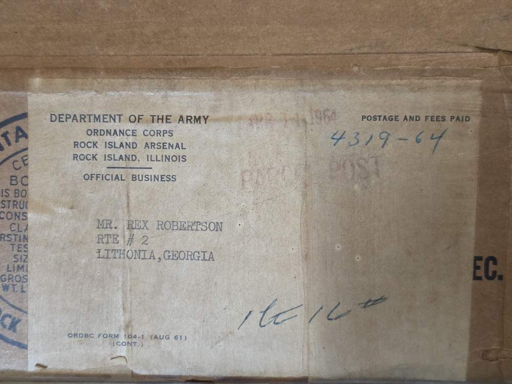 Original New Old Stock WW2 Dated 8-44,  M1903 Springfield Barrel-img-2