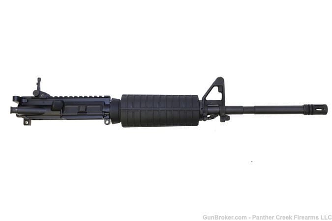 Bushmaster M4 Flat Top AR15 Complete Upper Black 5.56NATO 16" A2 -img-0