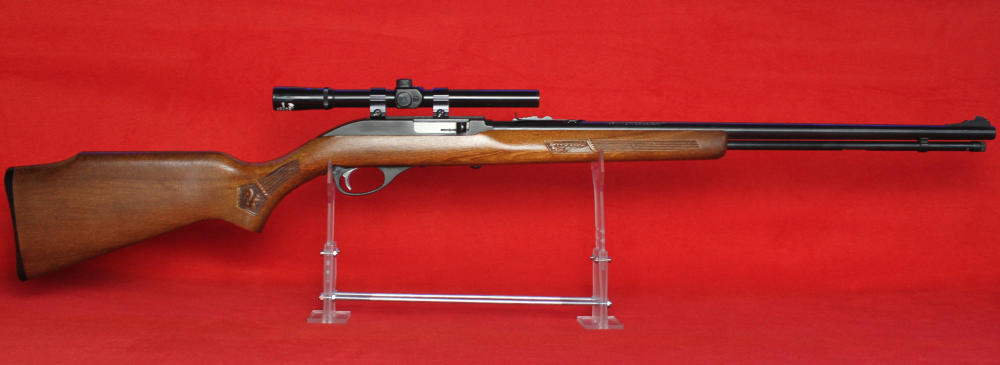Marlin Glenfield Model 60 .22LR JM Stamped Squirrel Stock, Glenfield 4x15-img-0