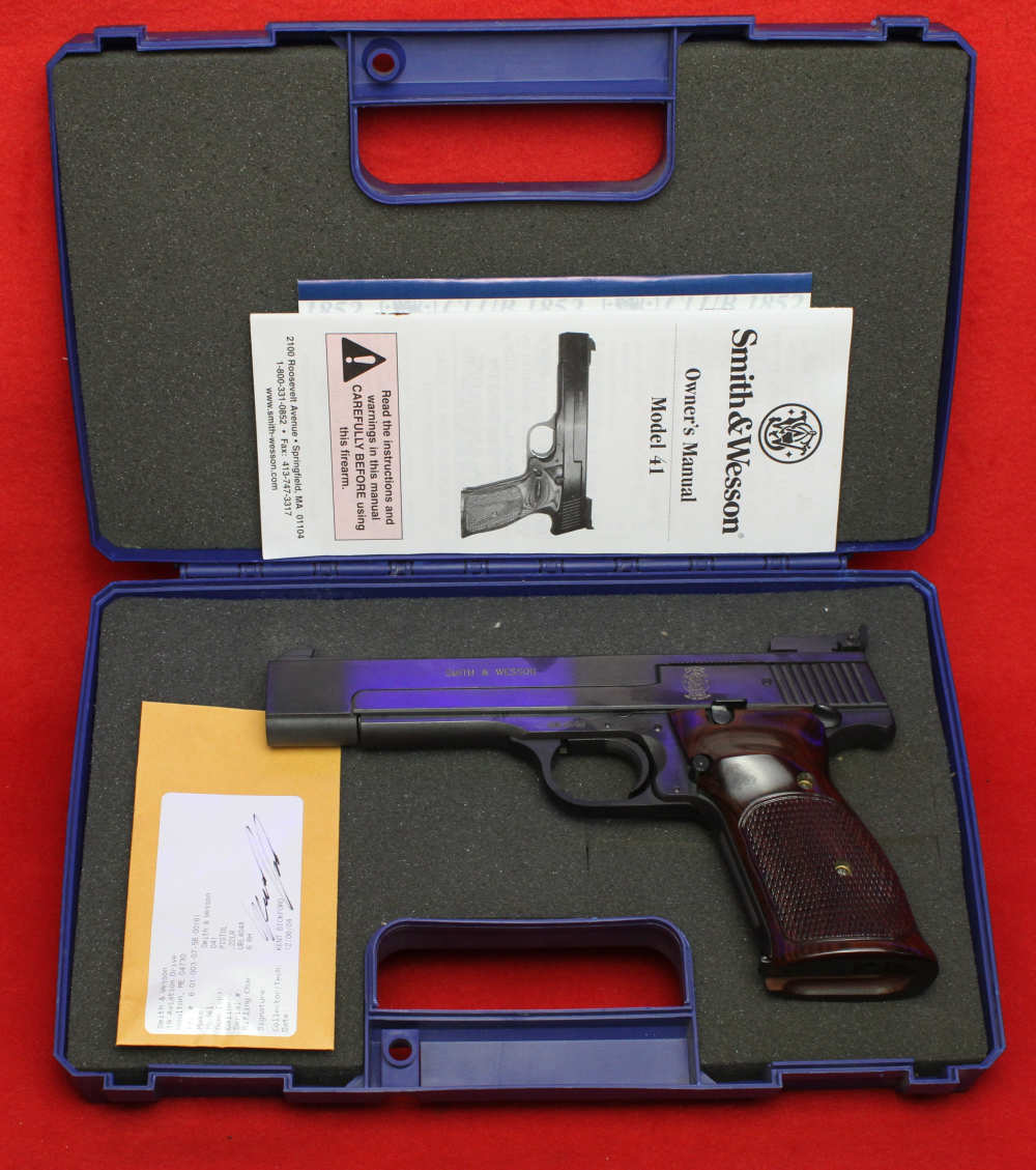 Smith & Wesson Model 41 .22LR 5.5" 10+1-img-2
