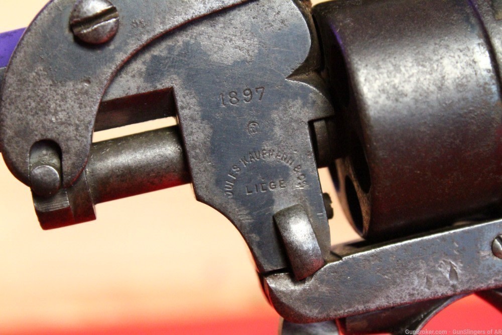 Jules Kaufmann 1897 .38 S&W Break Action Revolver -img-9
