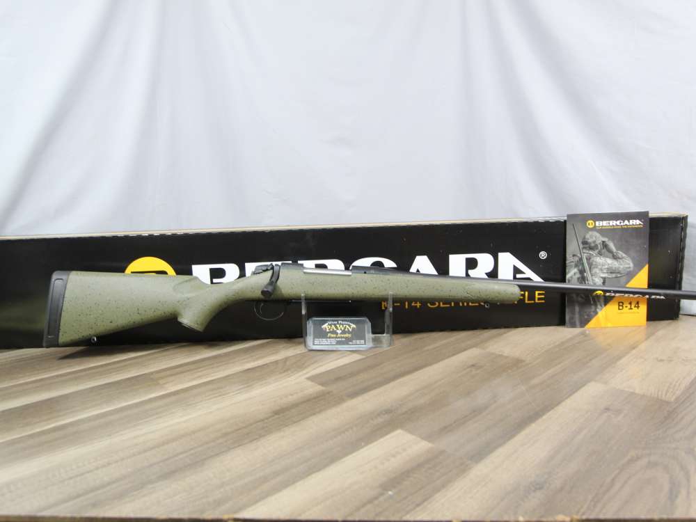 NIB BERGARA B-14 HUNTER 7MM REM. MAG BOLT ACTION RIFLE 24" 3+1 B14LM102C-img-0