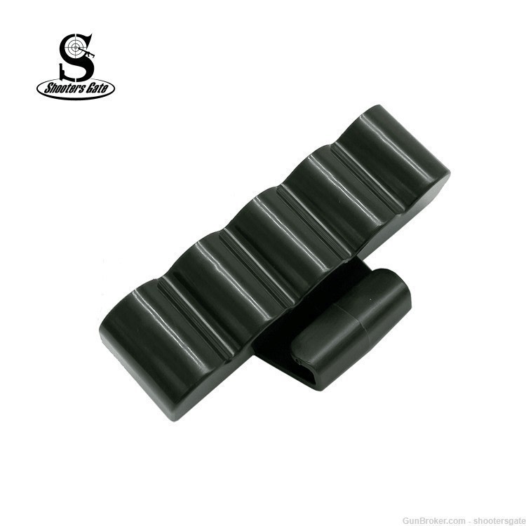 5 Round 12GA Shotgun Ammo Shot Shell Carrier W/Belt Clip, ODG,SHOOTERSGATE-img-3