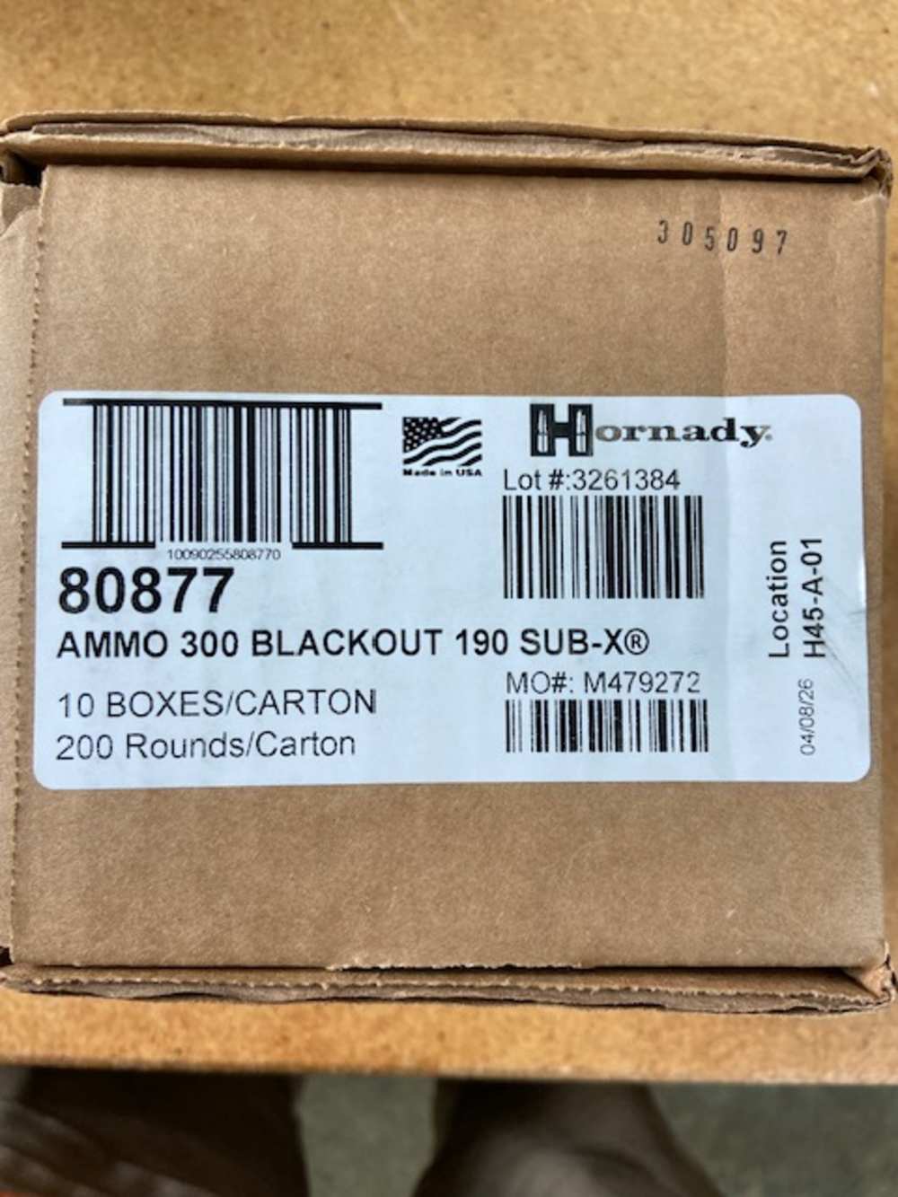 Hornady .300 Blackout, 200 Round Case!-img-1