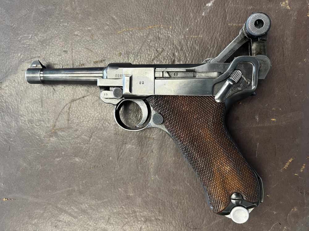 German Luger P.08 WWII 1939, matching numbers-img-7